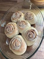 Zimtschnecken mit Guss