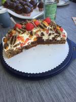 Angeschnittene Torte
