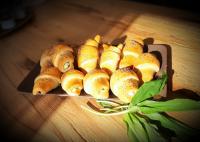 Bärlauch-Feta Hörnchen