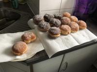 Heute das erste mal probiert, die ersten sind etwas dunkel geworden, aber sie sind super lecker 😋Wird es auf jeden Fall wieder geben