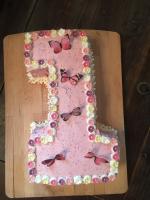 Himbeer- Zahlen- Torte