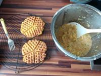 Gemüsepuffer Waffeleisen