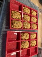 Ich habe heute Brötchen draus gemacht, sehr lecker!