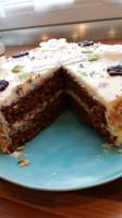 Anschnitt Carrot Birthday-Cake