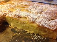 Apfelkuchen am Blech