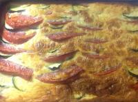 Zucchini-Tomaten-Torte