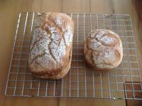 300g Dinkelvollkornmehl, 300g Weizenmehl