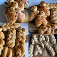 Hefezöpfe und Weckmänner