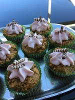 Mit Fischkäsetopping, lecker!