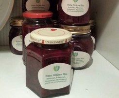 Rote Grütze mit Sago