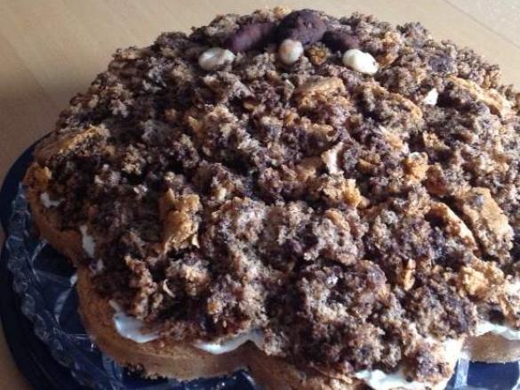 Schnelle Bananen-Sahne-Maulwurftorte