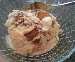 Milchmädchen Eis mit Daim NUR 2 ZUTATEN