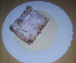 Sandras Pflaumenofenpfannkuchen mit Vanillesoße