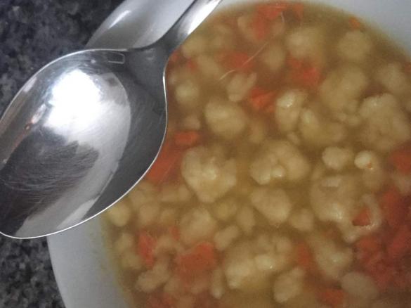 Riebelesuppe nach Christine Haas 