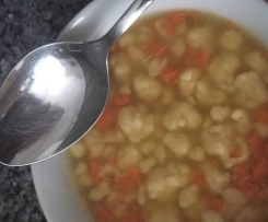 Riebelesuppe nach Christine Haas 