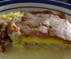 Süßer Reisauflauf mit Nüssen