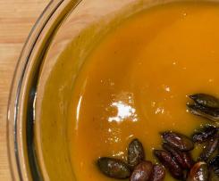 Leckere Kürbissuppe