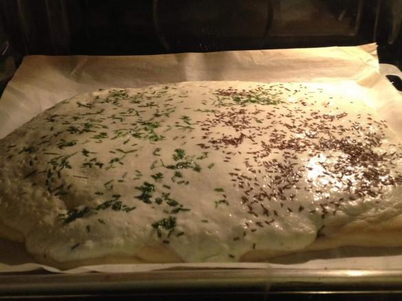 Schwäbischer Rahmkuchen / Salzkuchen