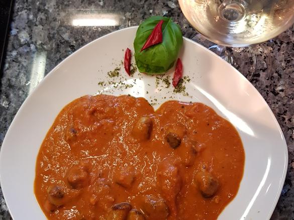 Gerrys Nürnberger Würstl - Schnellgulasch mit Curry