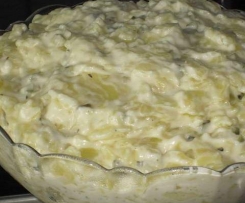 Kartoffelsalat mit Mayonnaise und ... Zucker!!!