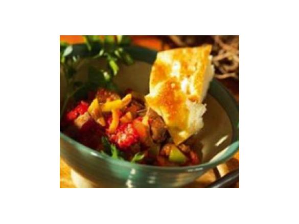 Lammeintopf mit Paprika