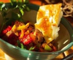 Lammeintopf mit Paprika