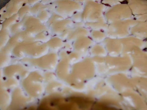  Johannisbeer-Pudding-Baiser Kuchen