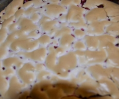  Johannisbeer-Pudding-Baiser Kuchen