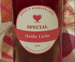 "Heiße Liebe" (Himbeer Likör)