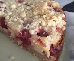 Stachelbeer-Käse-Streuselkuchen