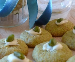 Pistazienkuppeln, Weihnachtsplätzchen