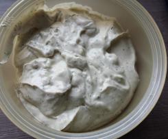 Knoblauchsoße für Baguettes,Fondue und Co.