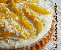 Mangotorte mit Schoko-Quark-Mousse