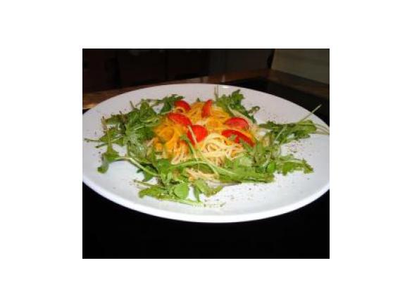 Spaghetti mit feiner Kürbissoße