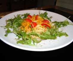 Spaghetti mit feiner Kürbissoße