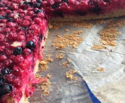 Johannisbeeren Expresskuchen mit Schmand