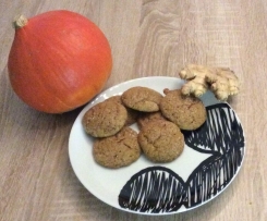 Pumpkin Gingersnap Cookies