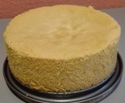 Bisquitboden für eine Springform mit 20cm Durchmesser