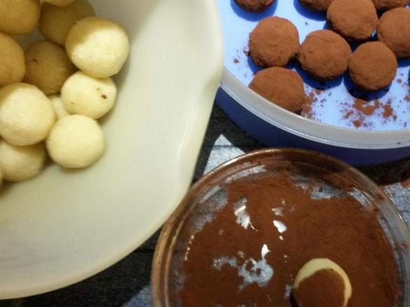 Fruktosearme Marzipankartoffeln