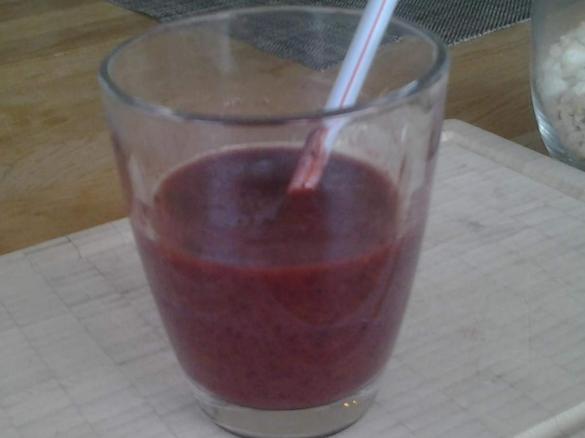 Blaubeer-Mango-Smoothie