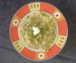 Lauch-Käse Nudeltopf