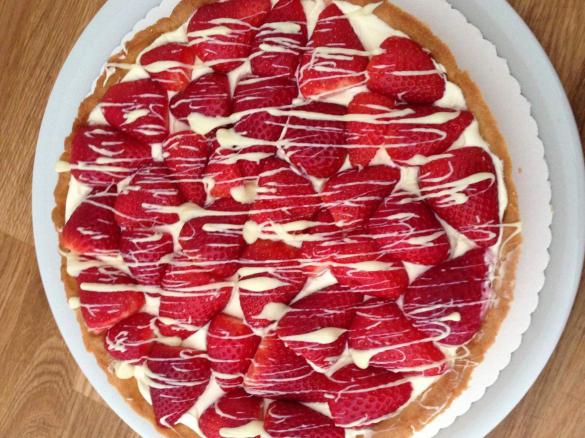 Erdbeertarte