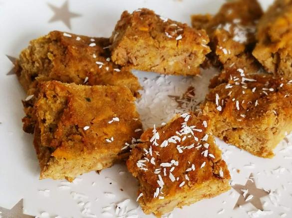 Süßkartoffel Kokos Kuchen