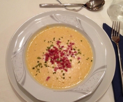 Leckere Maiscremesuppe