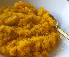 Butternußkürbis Risotto