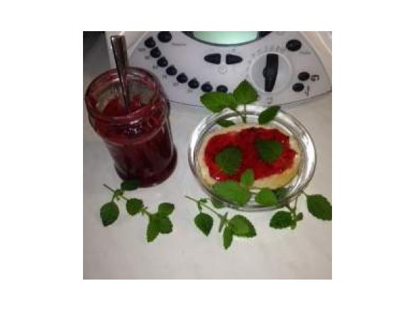 Johannisbeeraufstrich 2:1 mit Zitronenmelisse Rp # 20000