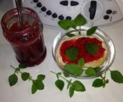 Johannisbeeraufstrich 2:1 mit Zitronenmelisse Rp # 20000