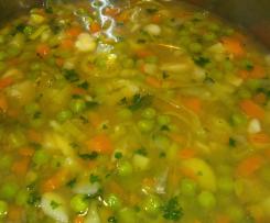 Erbsensuppe, Gemüsesuppe
