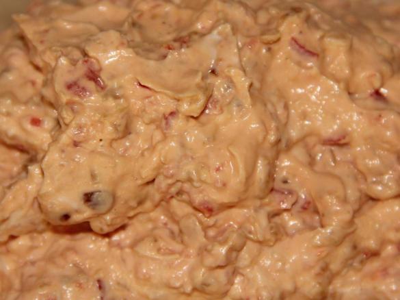 Brotaufstrich Ziegenkäse Paprika 