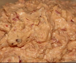 Brotaufstrich Ziegenkäse Paprika 